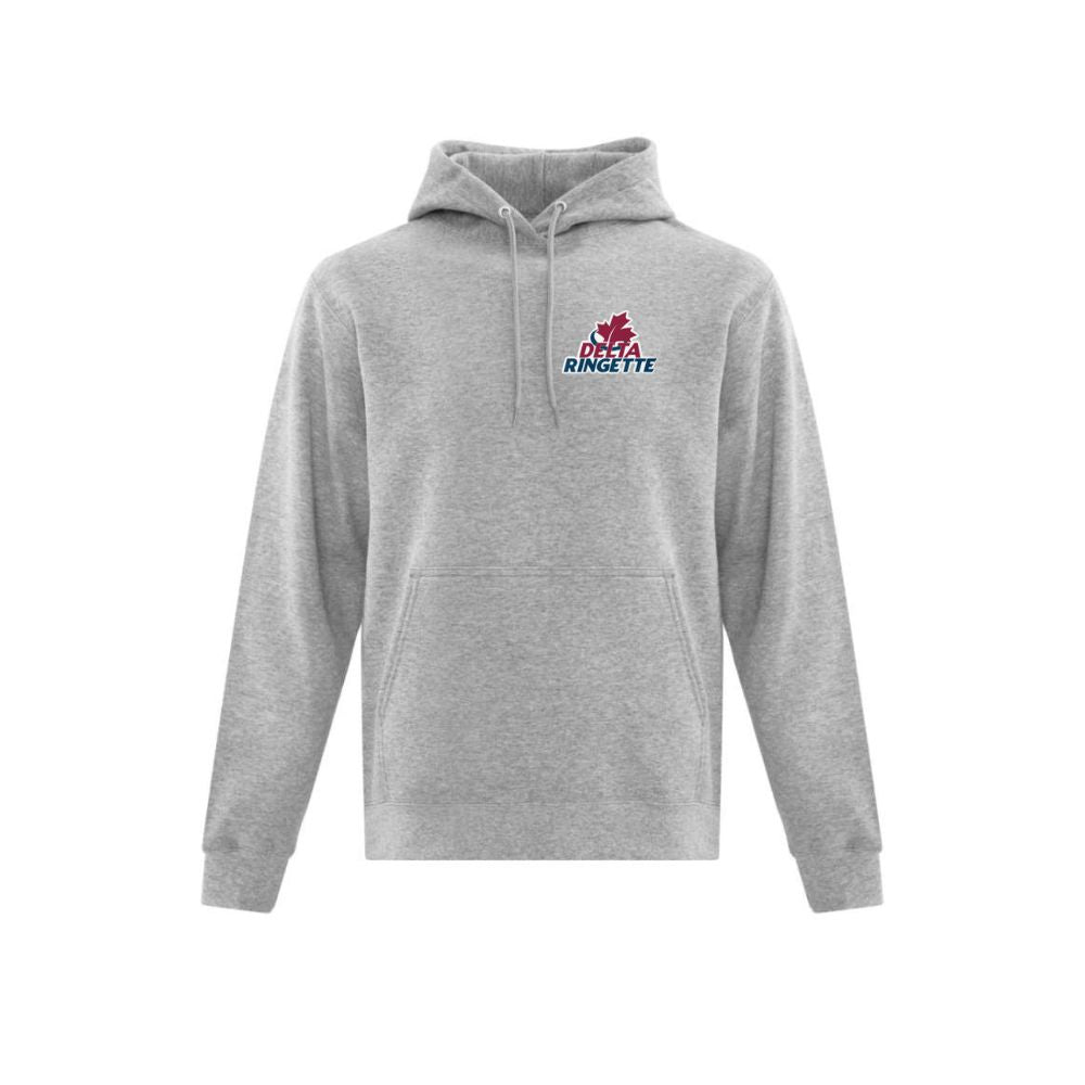 Delta Ringette Left Chest Embroidered Logo Hoodie - Adult