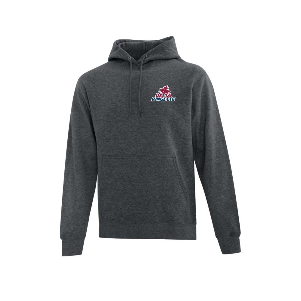 Delta Ringette Left Chest Embroidered Logo Hoodie - Adult