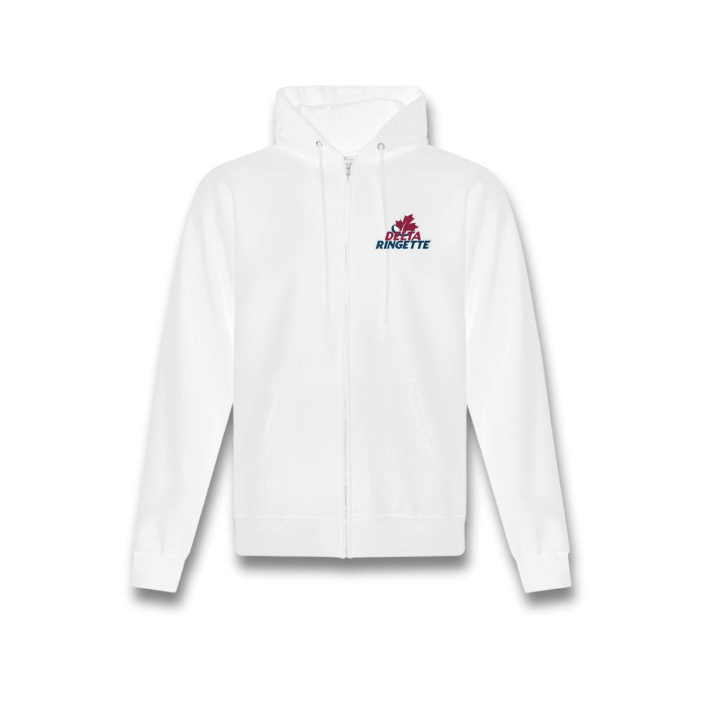 Delta Ringette Zip Hoodie - Adult