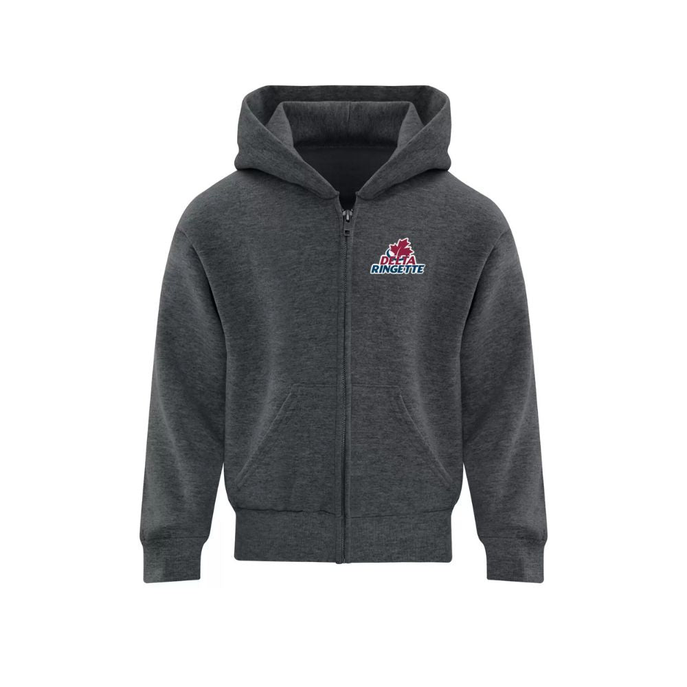 Delta Ringette Zip Hoodie - Youth