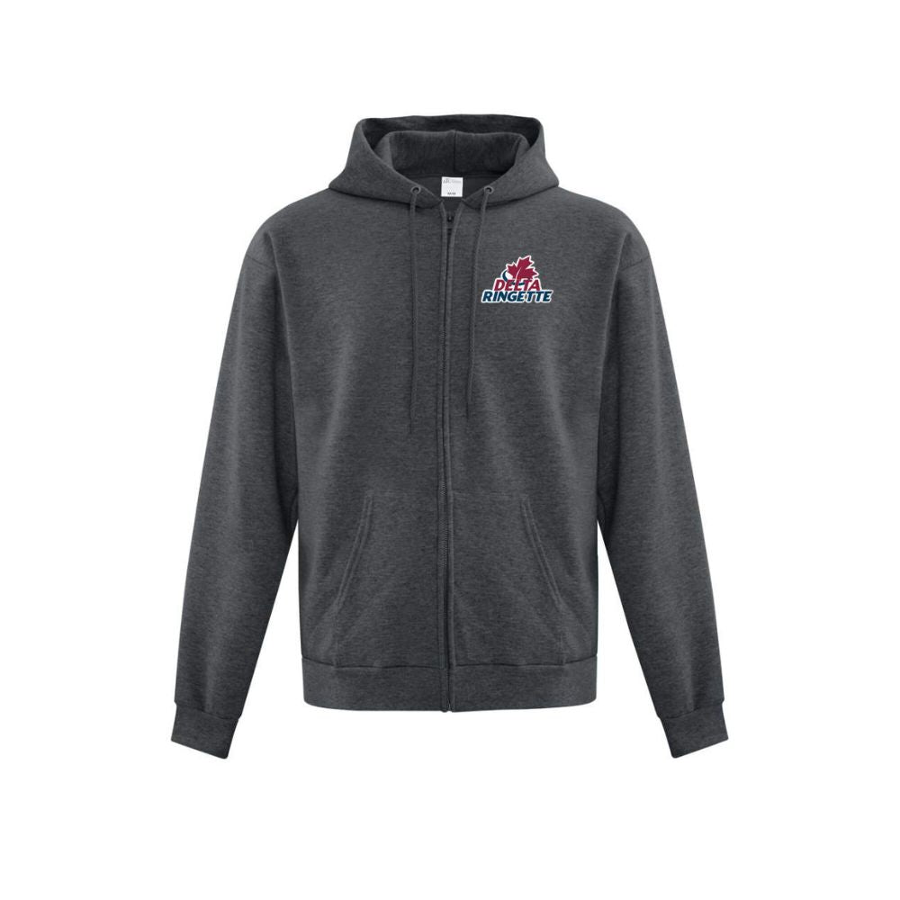 Delta Ringette Zip Hoodie - Adult