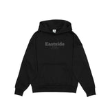 Eastside Fitness Drop Shoulder Hoodie - Embroidered Tone on Tone Front Logo