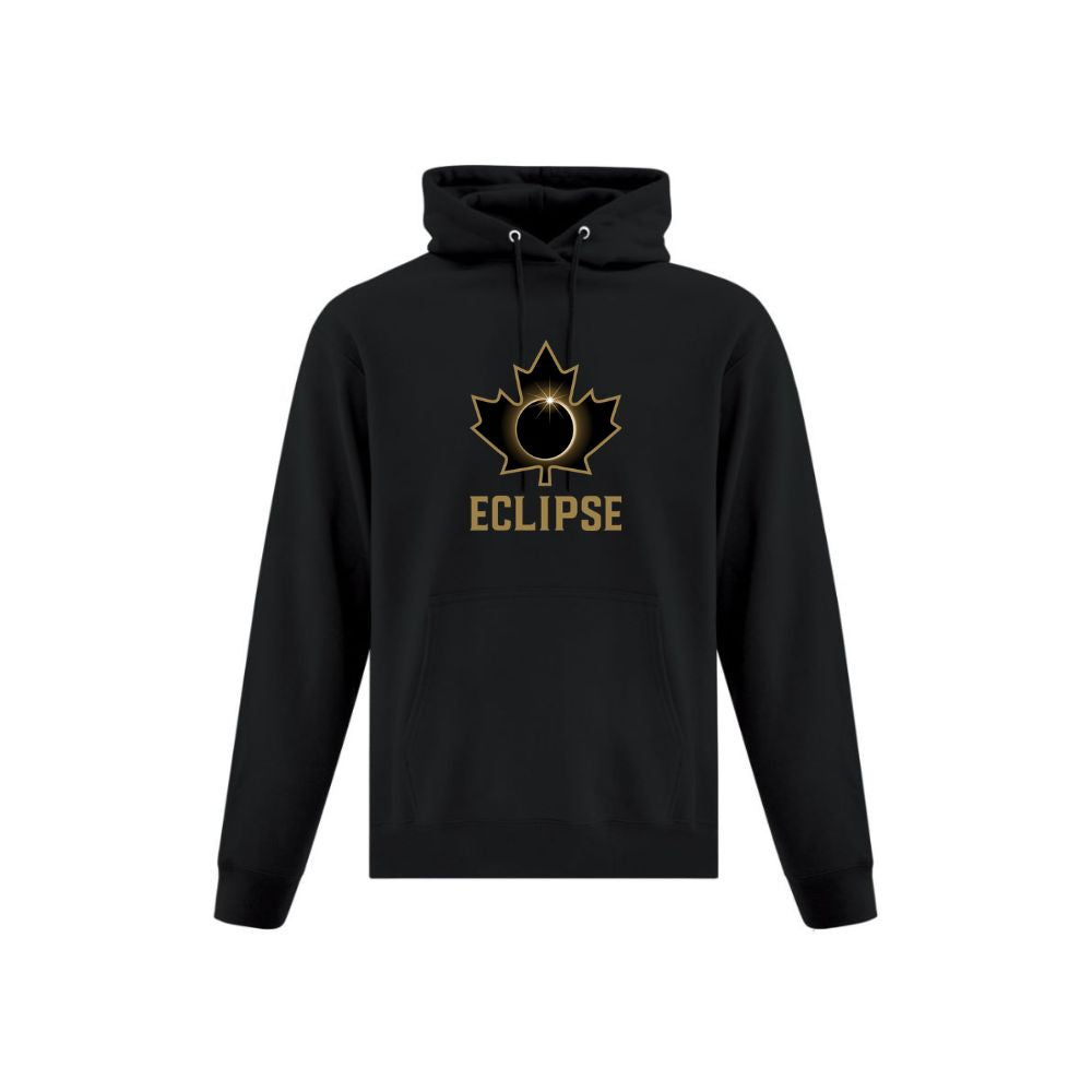 Eclipse Front Print Logo Hoodie - Adult