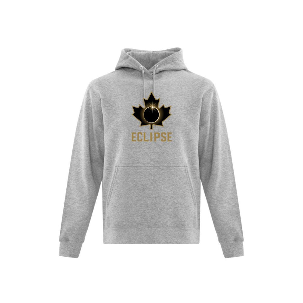 Eclipse Front Print Logo Hoodie - Adult