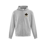 Eclipse Embroidered Left Chest Logo Zip Hoodie - Adult