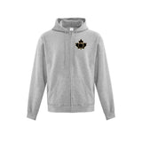 Eclipse Embroidered Left Chest Logo Zip Hoodie - Adult