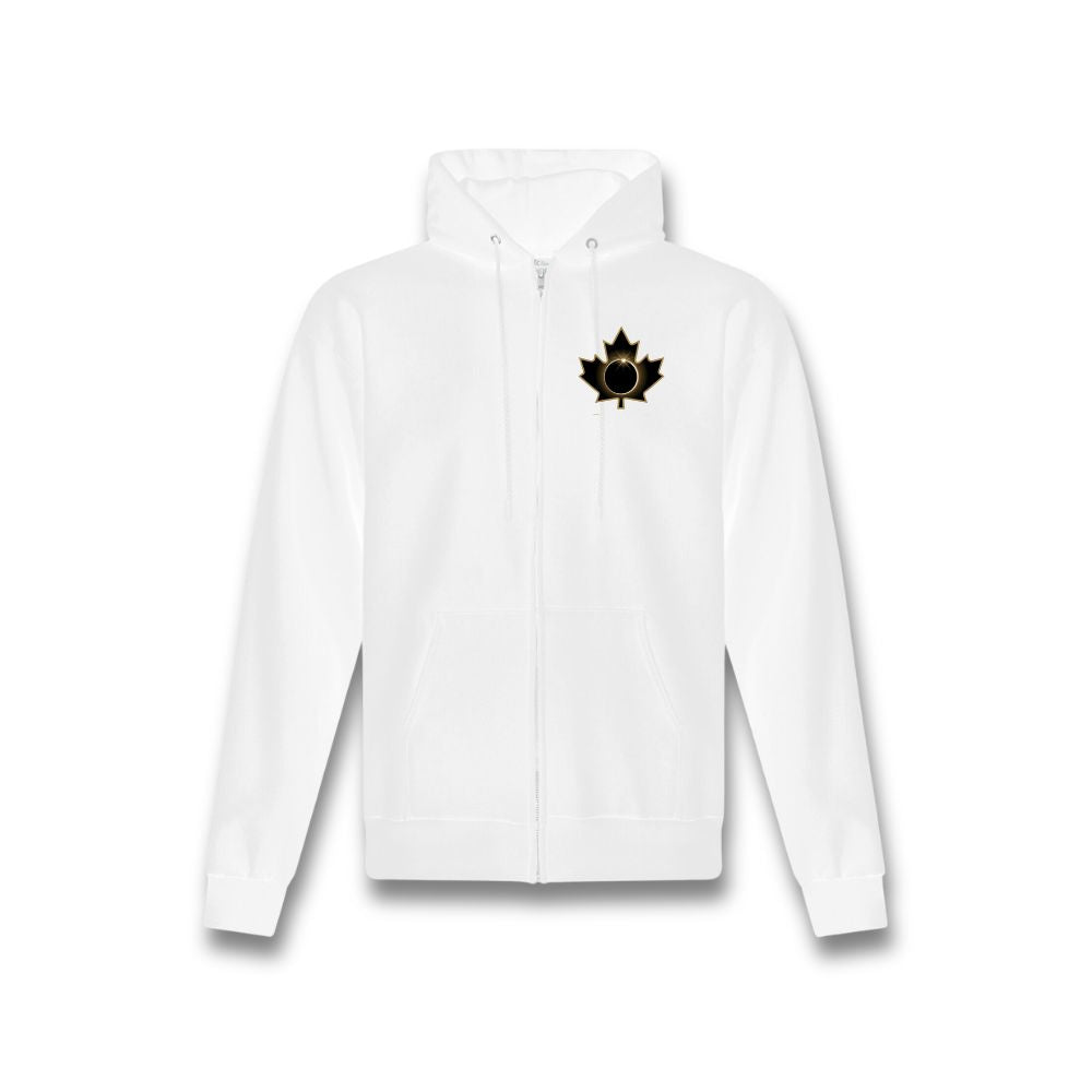 Eclipse Embroidered Left Chest Logo Zip Hoodie - Adult