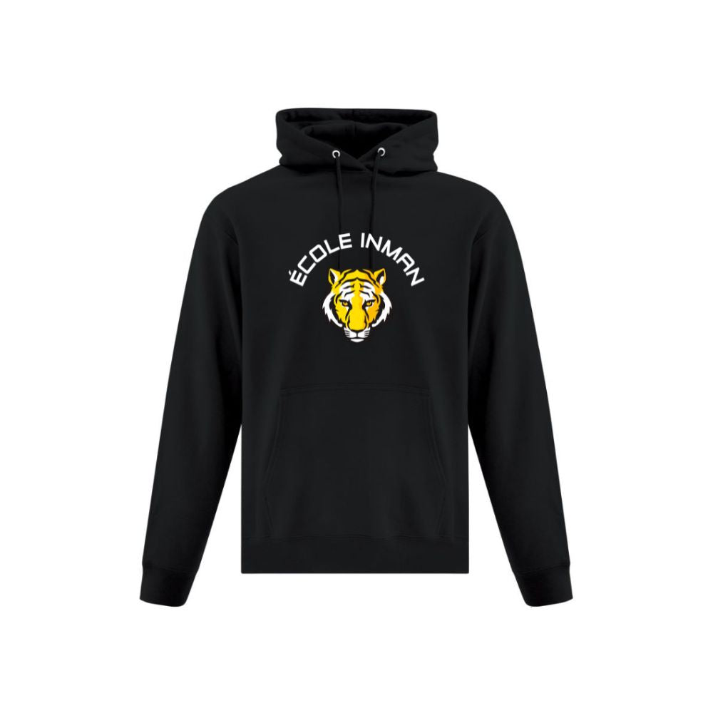 Ecole Inman Front Print Logo Hoodie - Adult