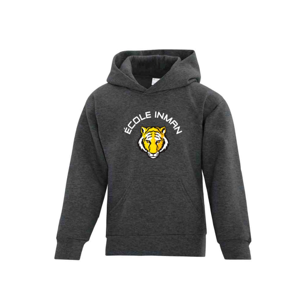 Ecole Inman Front Print Logo Hoodie - Youth