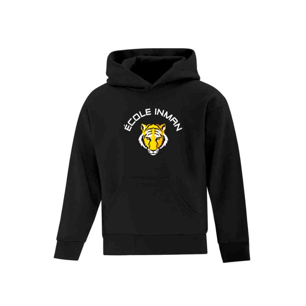 Ecole Inman Front Print Logo Hoodie - Youth