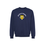 Ecole Inman Front Print Logo Crewneck Sweatshirt - Adult
