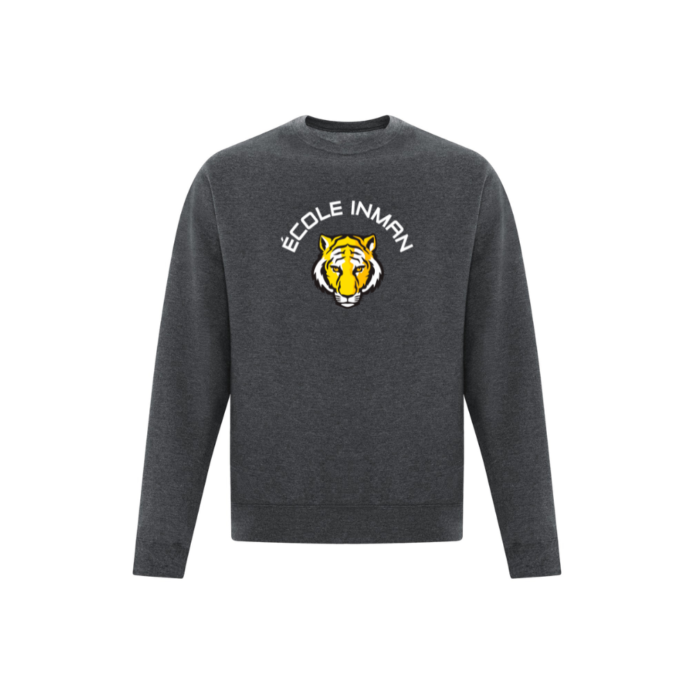 Ecole Inman Front Print Logo Crewneck Sweatshirt - Youth
