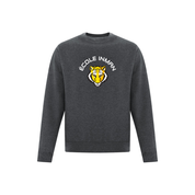 Ecole Inman Front Print Logo Crewneck Sweatshirt - Adult