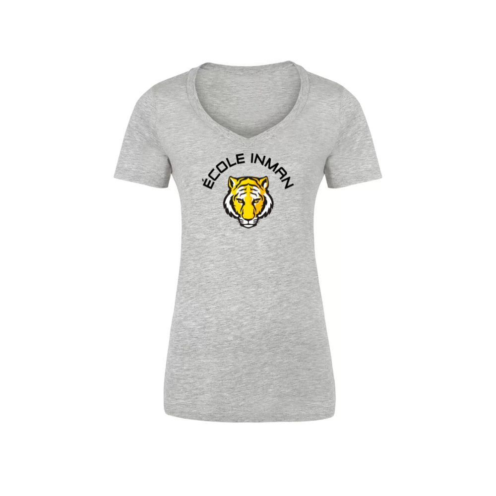 Ecole Inman ATC8001L Ladies V-Neck Tshirt