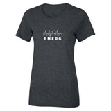 HCG Emerg with Heartbeat Tshirt - Ladies