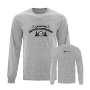 Men's Canadian Fast Pitch Championship Long Sleeve Tshirt - Curved Logo