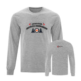 Men's Canadian Fast Pitch Championship Long Sleeve Tshirt - Curved Logo