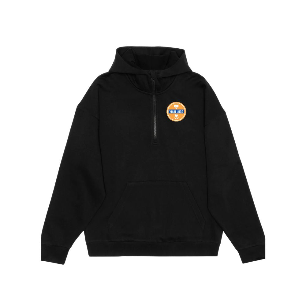 HCG Drop Shoulder 1/2 Zip Hoodie
