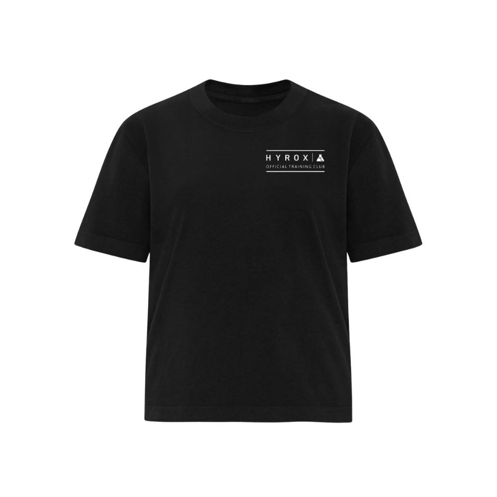 Fitness Lab 1700L Heavyweight Ladies Boxy Tee - Hydrox Logo