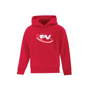 Fraser Valley Ringette Applique Logo Hoodie - Youth
