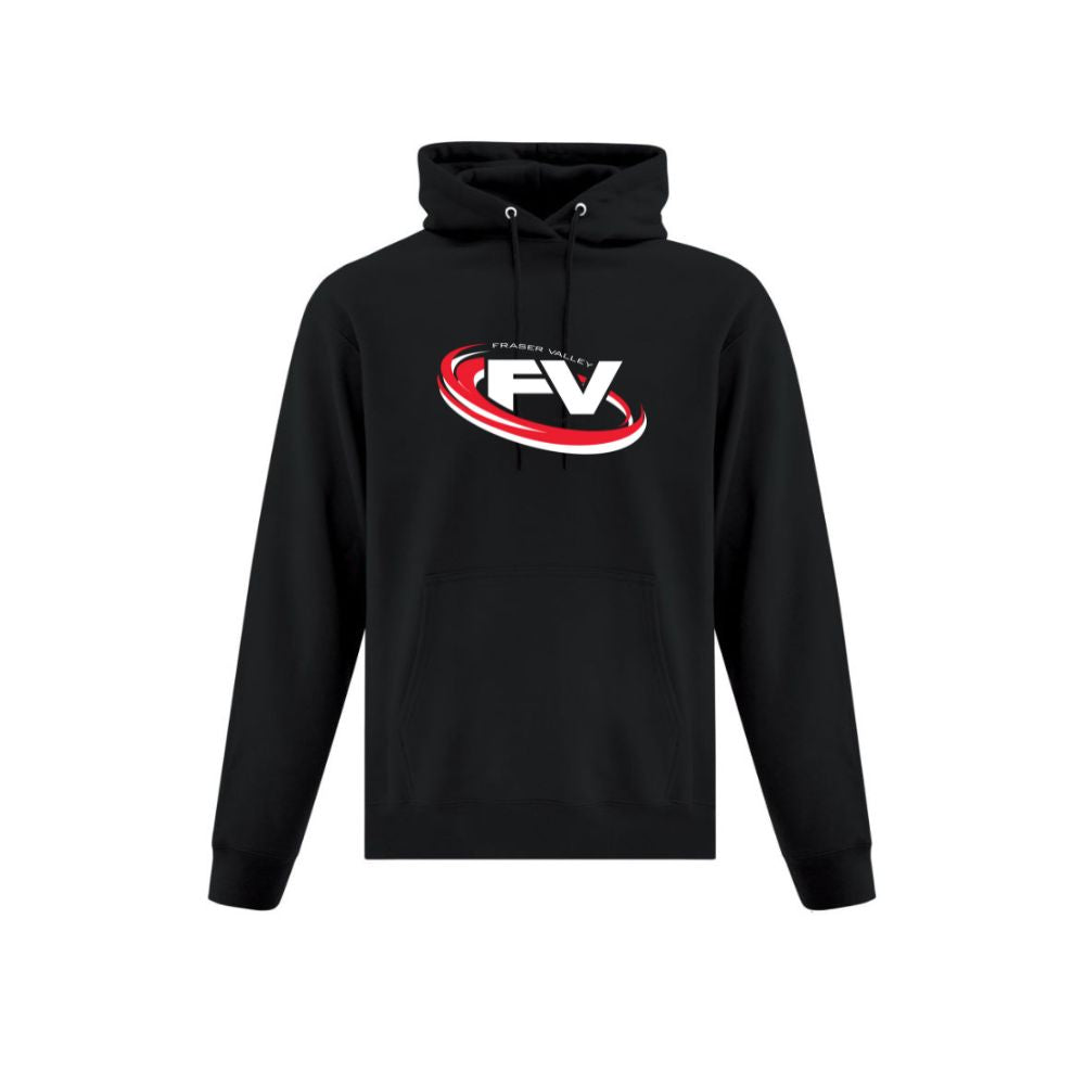 Fraser Valley Ringette Applique Logo Hoodie - Adult
