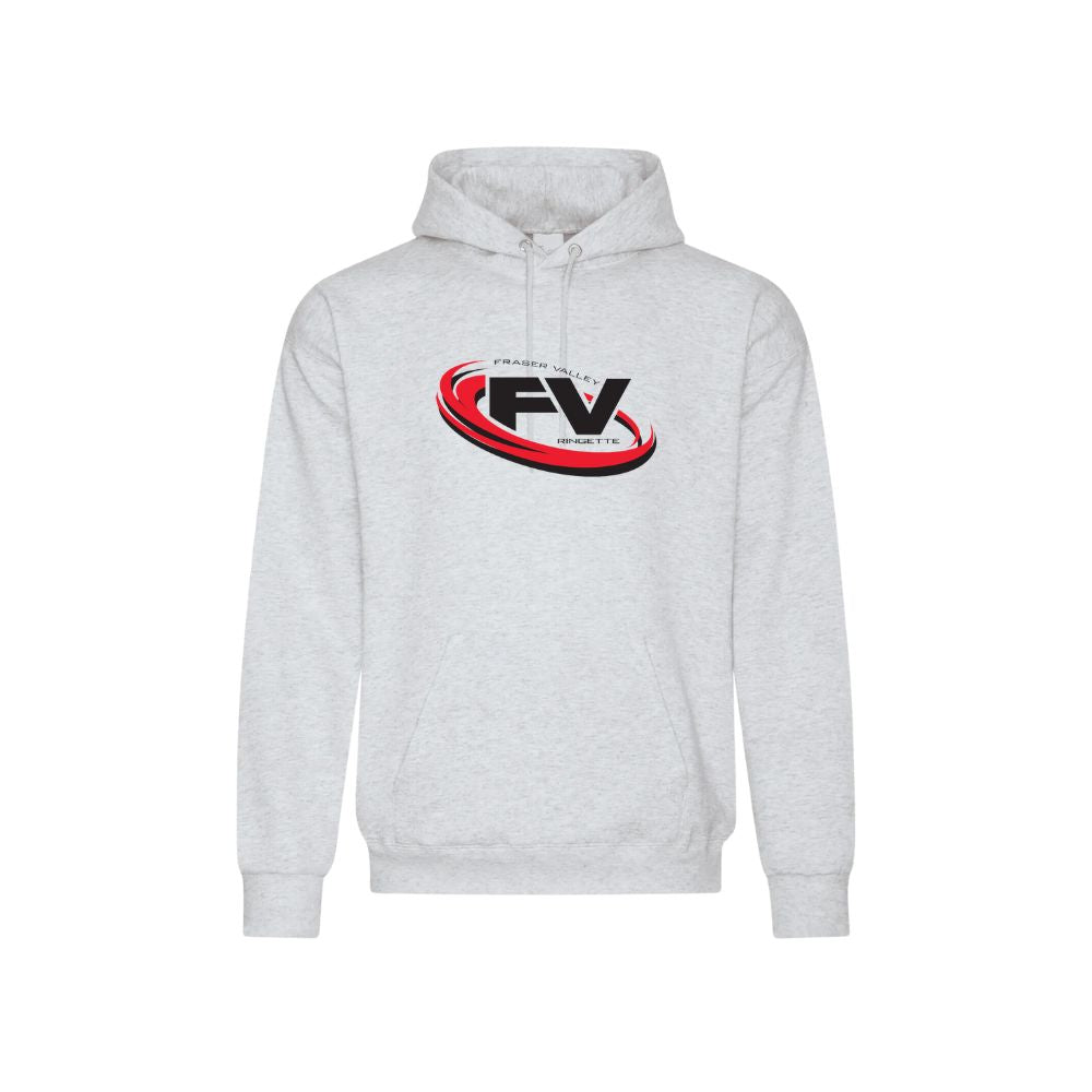Fraser Valley Ringette Applique Logo Hoodie - Adult