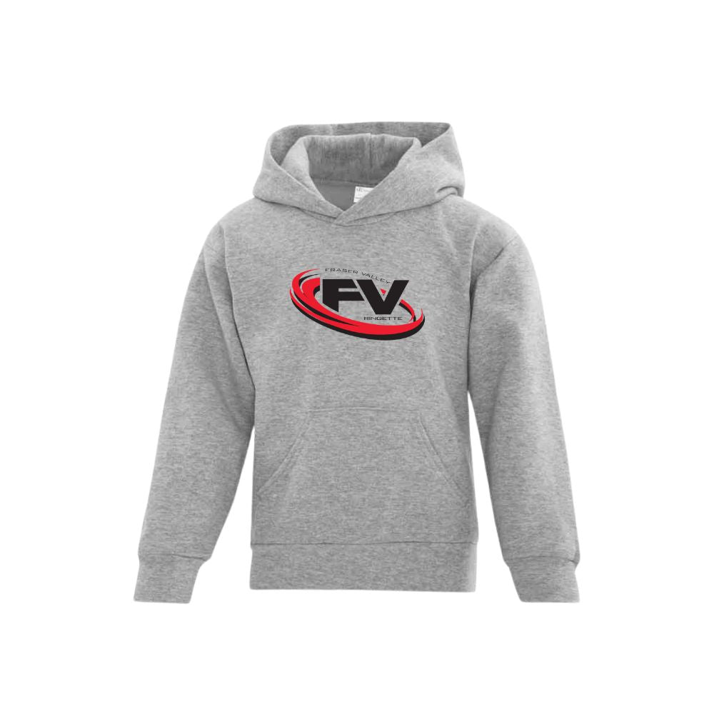 Fraser Valley Ringette Applique Logo Hoodie - Youth