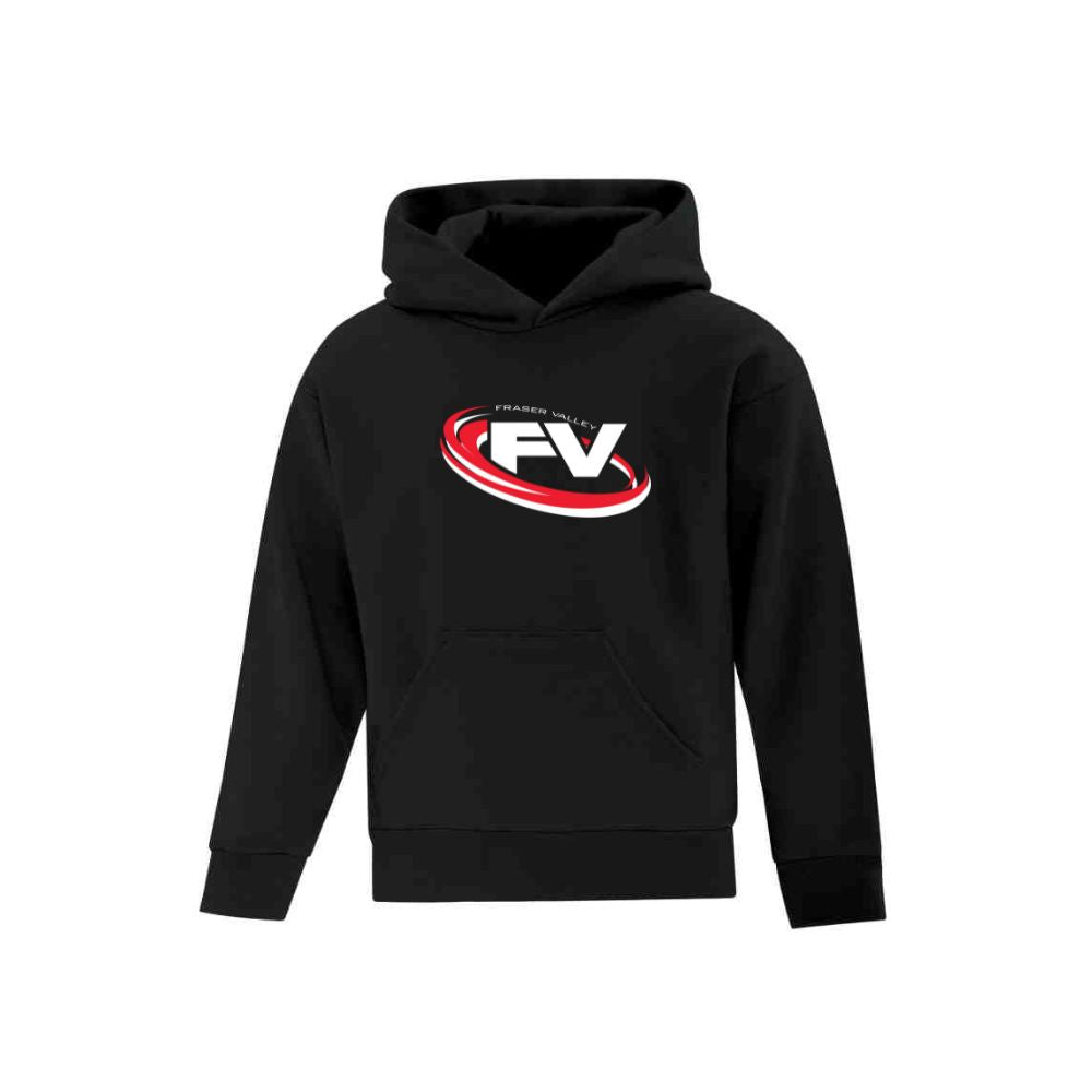 Fraser Valley Ringette Applique Logo Hoodie - Youth