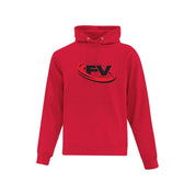 Fraser Valley Ringette Applique Logo Hoodie - Adult