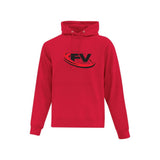 Fraser Valley Ringette Applique Logo Hoodie - Adult