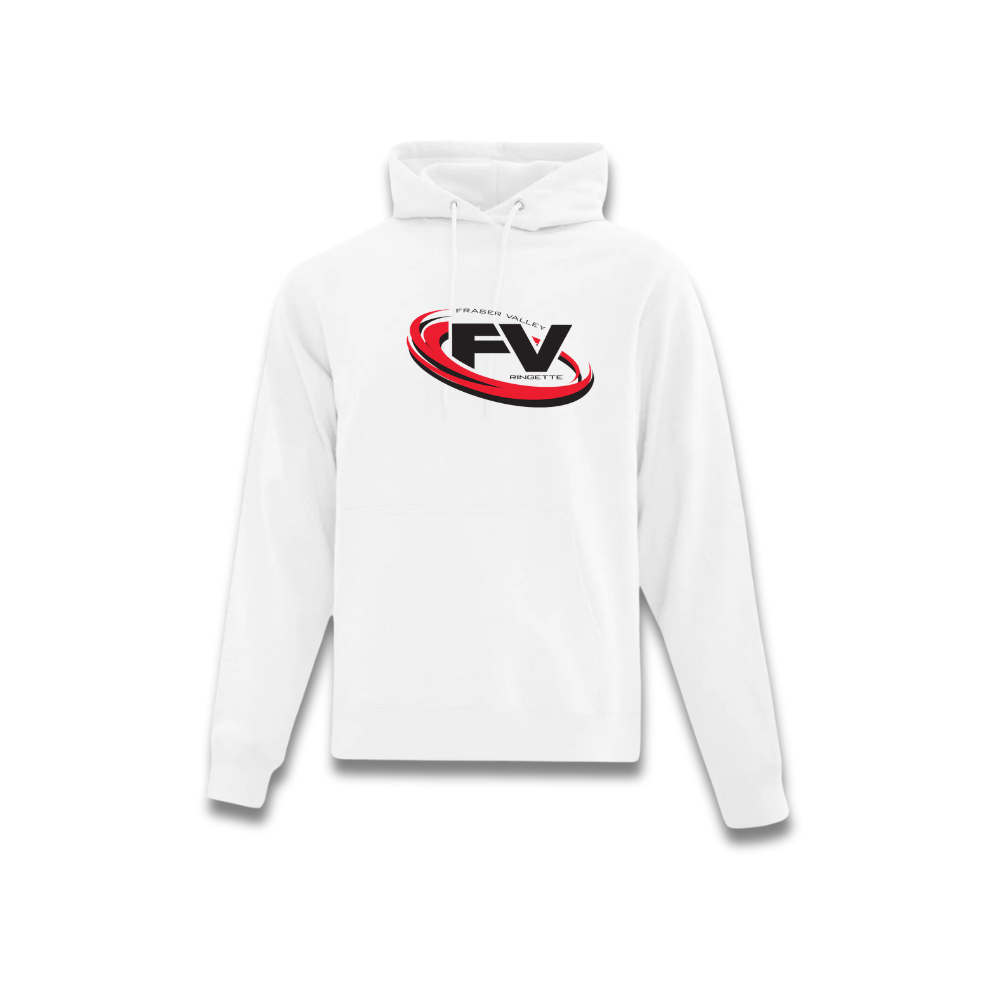 Fraser Valley Ringette Applique Logo Hoodie - Adult