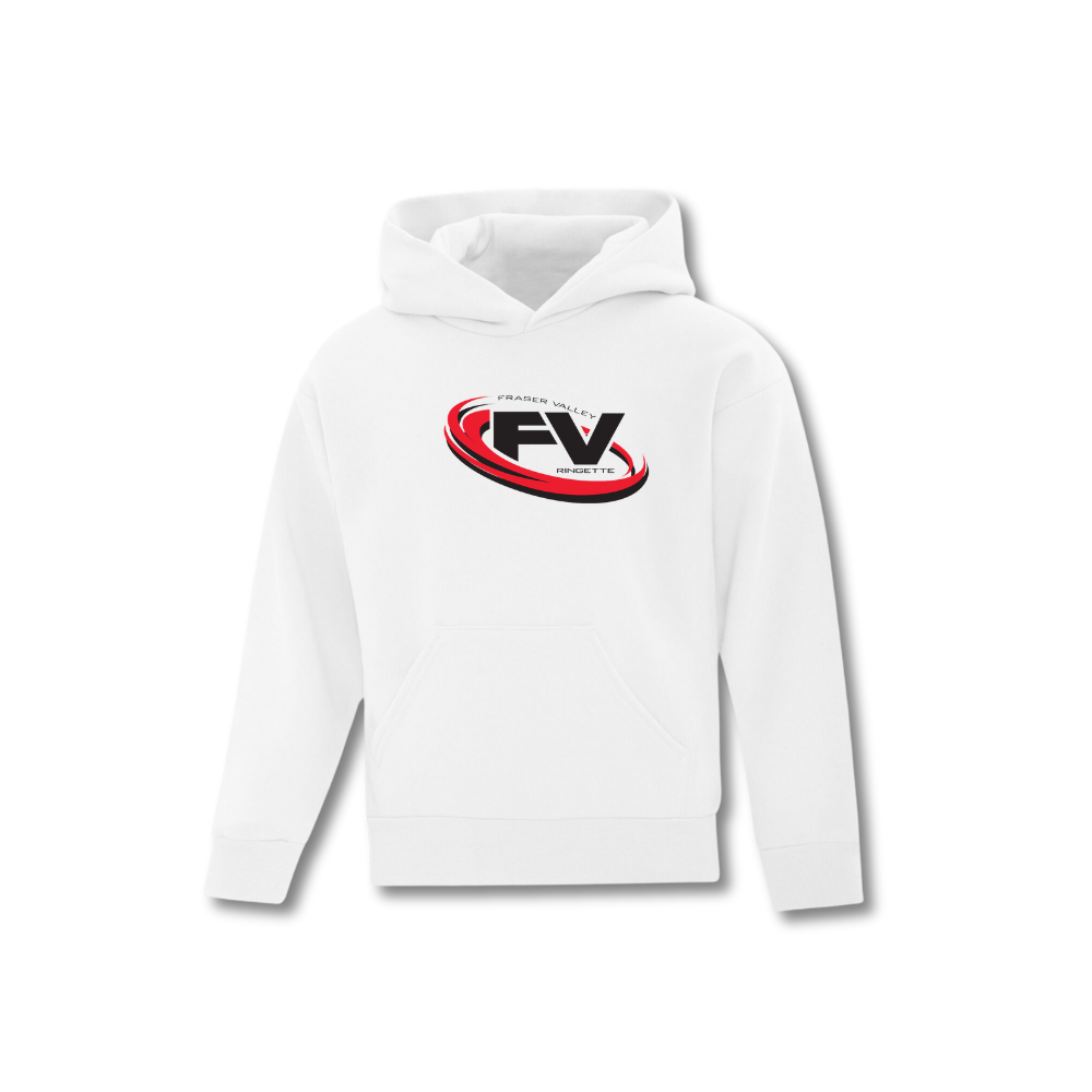 Fraser Valley Ringette Applique Logo Hoodie - Youth