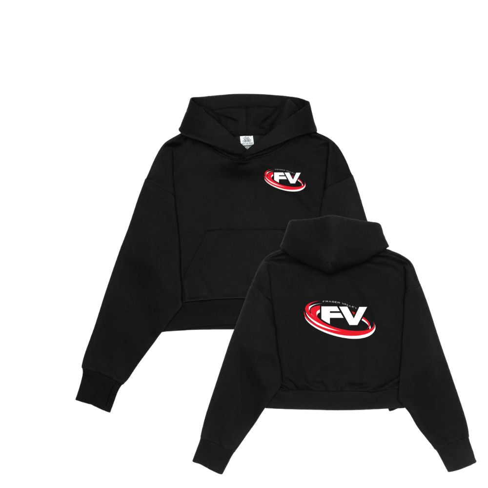 FV Ringette Drop Shoulder Hoodie - Cropped