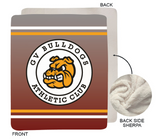GV Bulldogs Sherpa Blanket