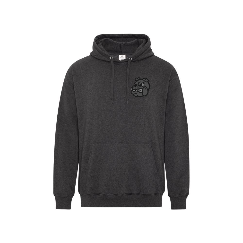 GV Bulldogs Earth Wash Left Chest Tone on Tone Embroidered Logo Hoodie - Adult