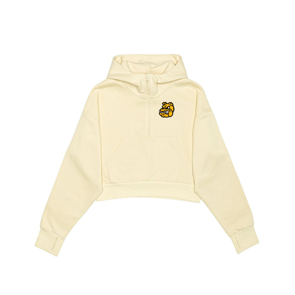 2 Zip Cropped Hoodie