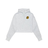 GV Bulldogs Drop Shoulder 1/2 Zip Cropped Hoodie
