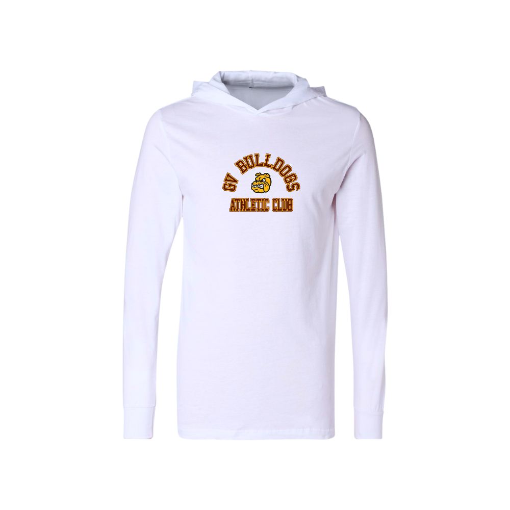 GV Bulldogs Hooded Long Sleeve Tee - Adult