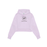 House of Pilates 2120C Drop Shoulder Hoodie - Cropped - Embroidered Front Logo