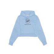 House of Pilates 2120C Drop Shoulder Hoodie - Cropped - Embroidered Front Logo