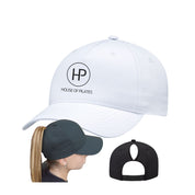House of Pilates 0E970L Pearl Nylon Ponytail Hat