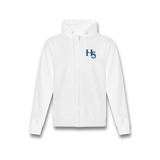 HS Baseball Embroidered Left Chest Logo Zip Hoodie - Adult
