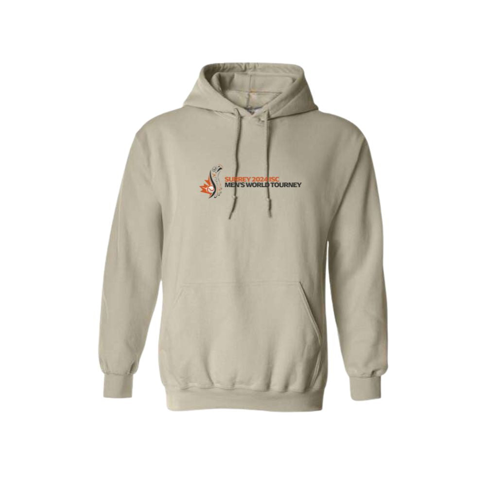 ISC Men's World Fastpitch Tourney Hoodie with Horizontal Logo
