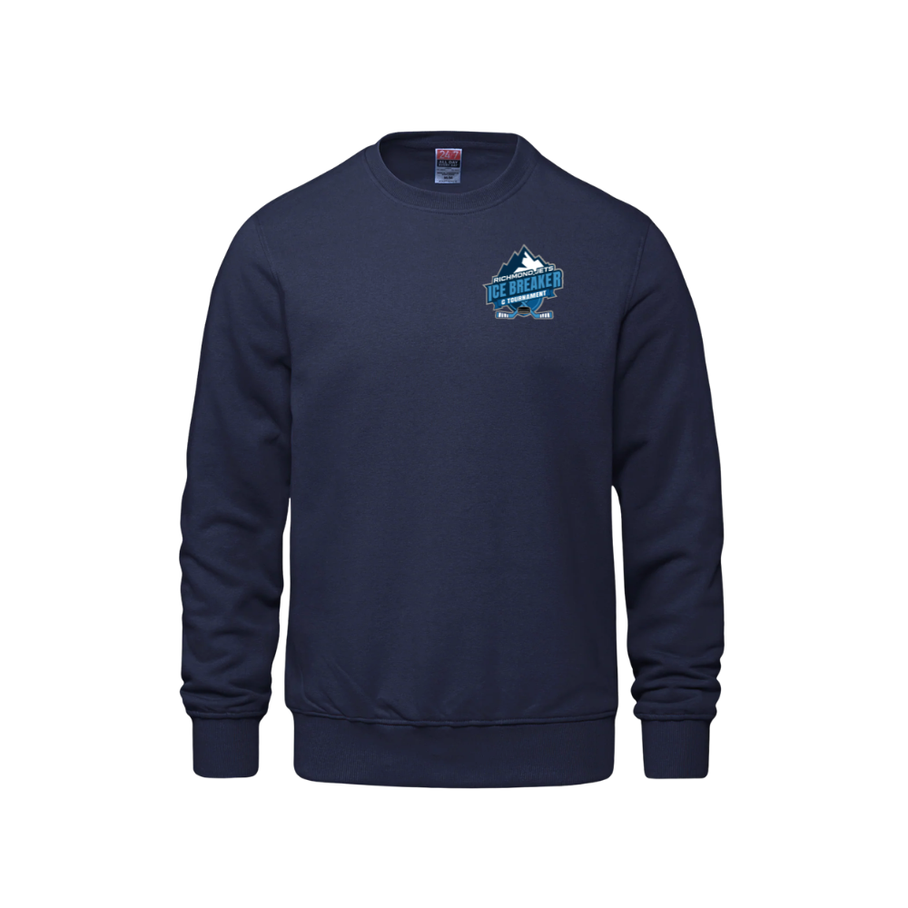 Richmond Jets Ice Breaker C Tournament CSW Crewneck - Adult - Print Logo