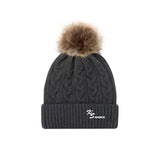K & S Dance Faux Fur Pom Toque