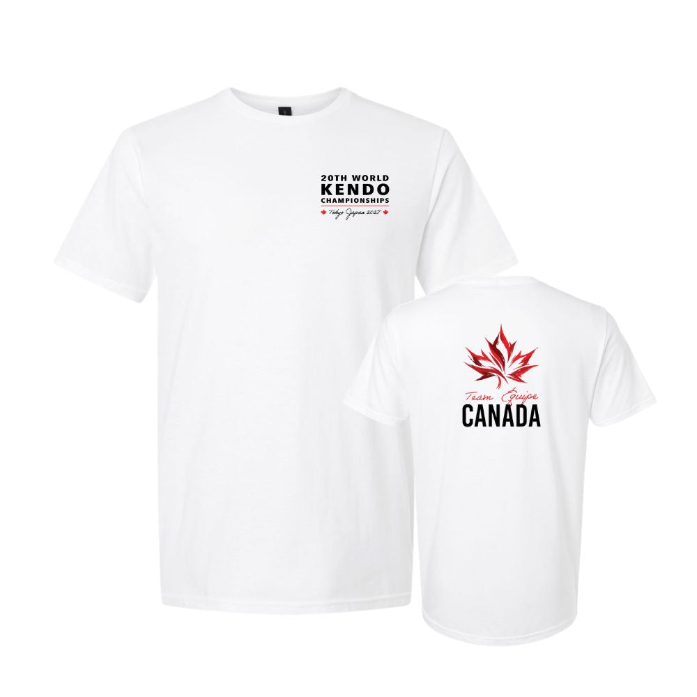 Team Canada Kendo Gildan 64000 Softstyle Tshirt