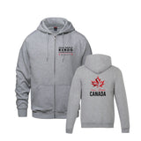 Team Canada Kendo CSW L00555 Zip Hoodie