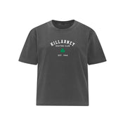 Killarney Skating Club Heavyweight Ladies Boxy Tee - Front Logo