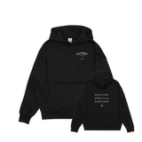 Killarney Skating Club Unisex Drop Shoulder Hoodie - Left Chest & Back Logo