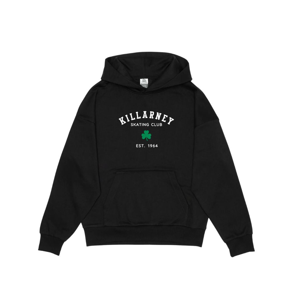 Killarney Skating Club Unisex Drop Shoulder Hoodie - Front Logo